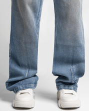 Striped Dirty Denim Pant
