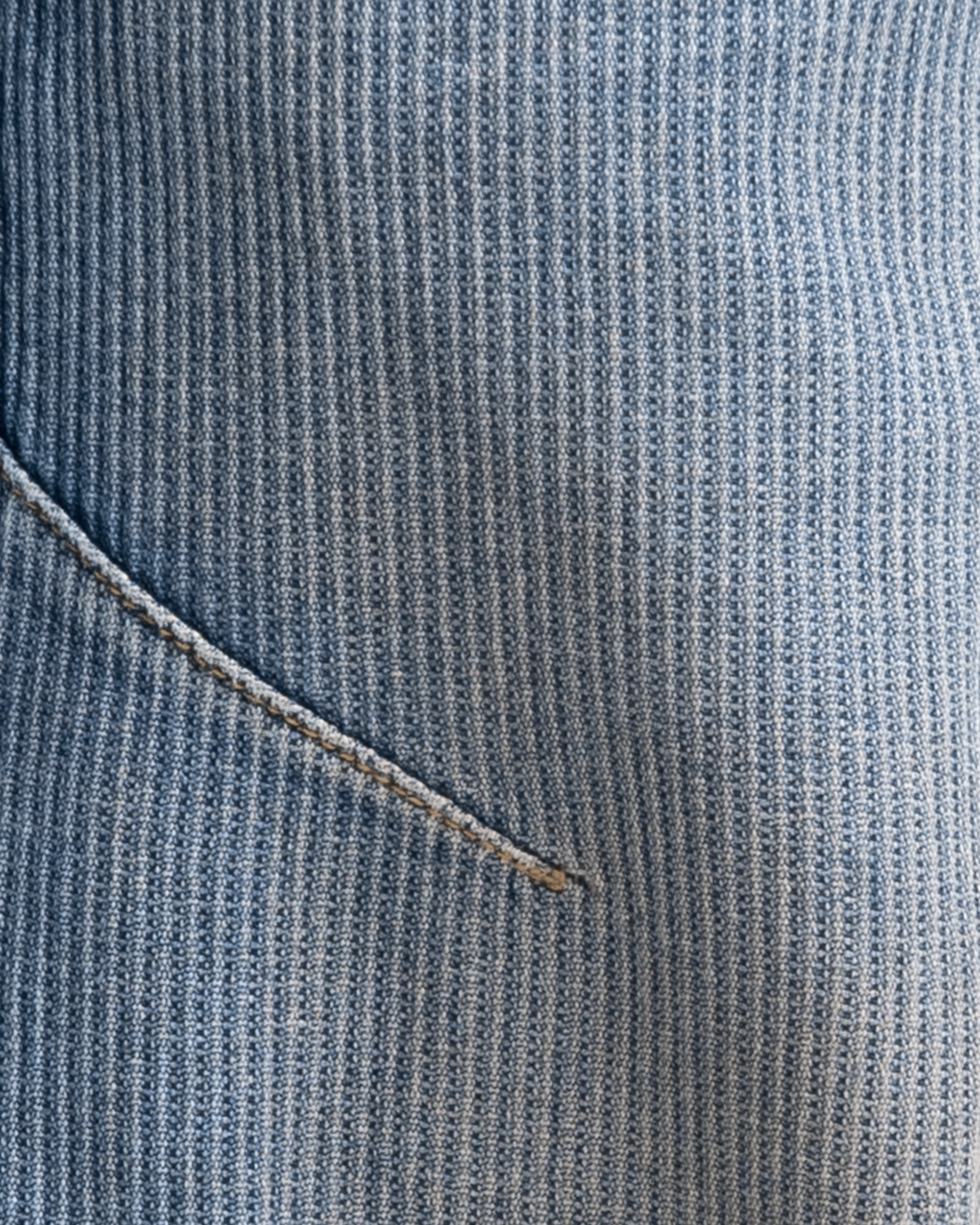 Striped Dirty Denim Pant