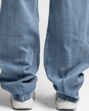 Striped Dirty Denim Pant