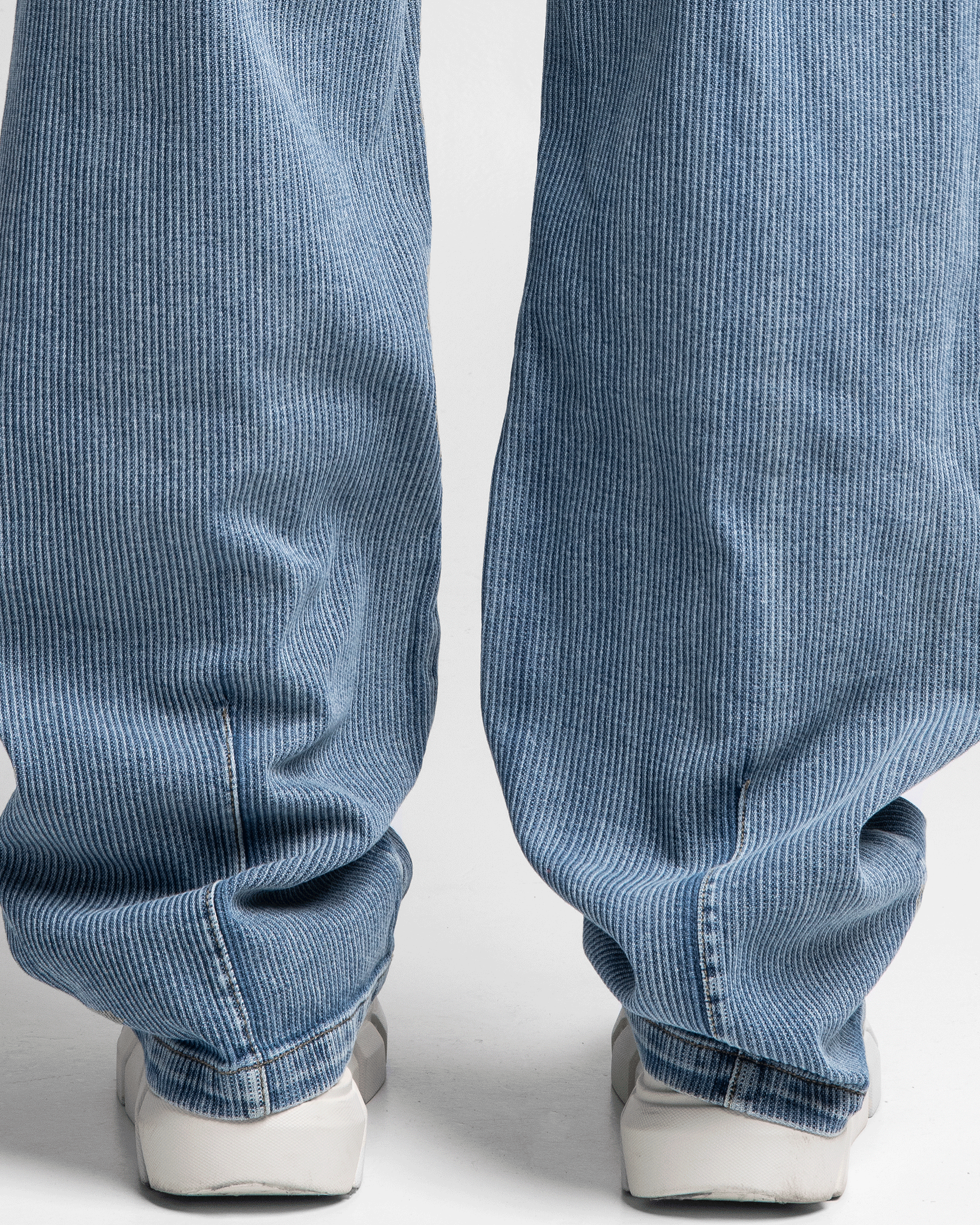 Striped Dirty Denim Pant