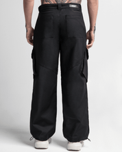 Tailored Cargo Negro Drill