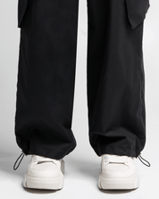 Tailored Cargo Negro Drill