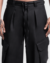 Tailored Cargo Negro Drill