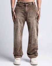Pantalón Corduroy Acidwash Cafe