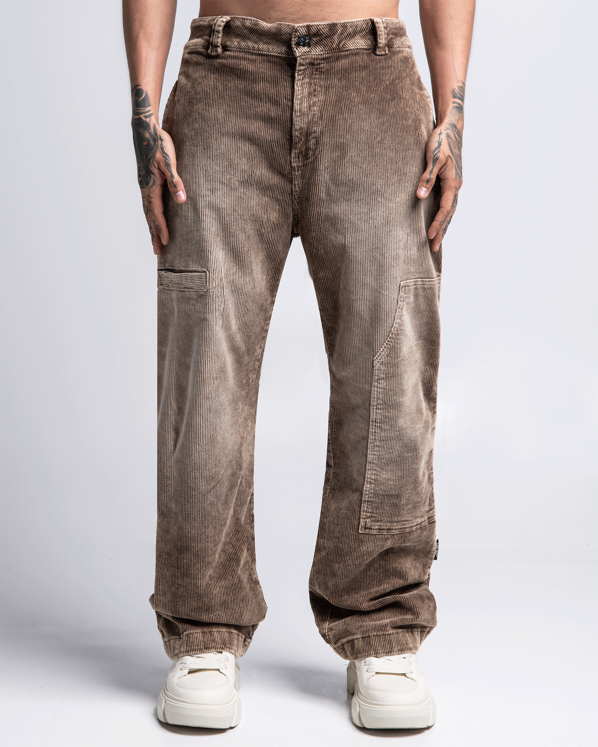Pantalón Corduroy Acidwash Cafe