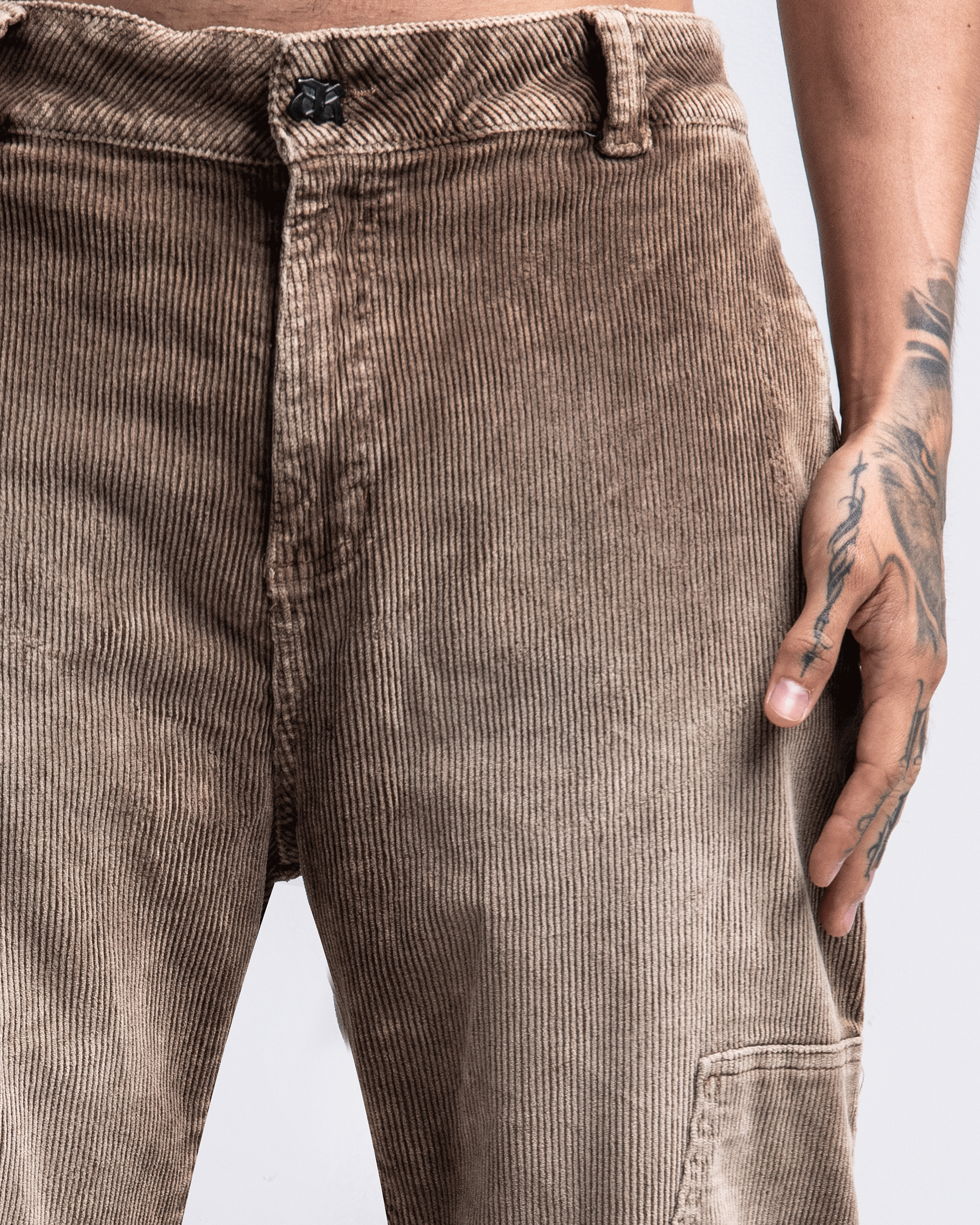 Pantalón Corduroy Acidwash Cafe