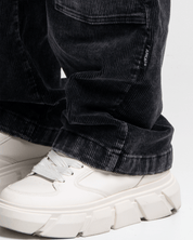 Pantalón Corduroy Acidwash Negro
