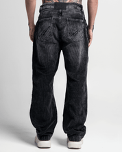 Pantalón Corduroy Acidwash Negro