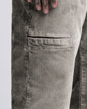 Pantalón Corduroy Acidwash Verde