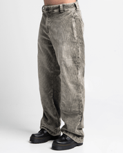 Pantalón Corduroy Acidwash Verde