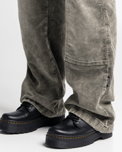 Pantalón Corduroy Acidwash Verde