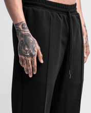 Pintuck Pant - Negro