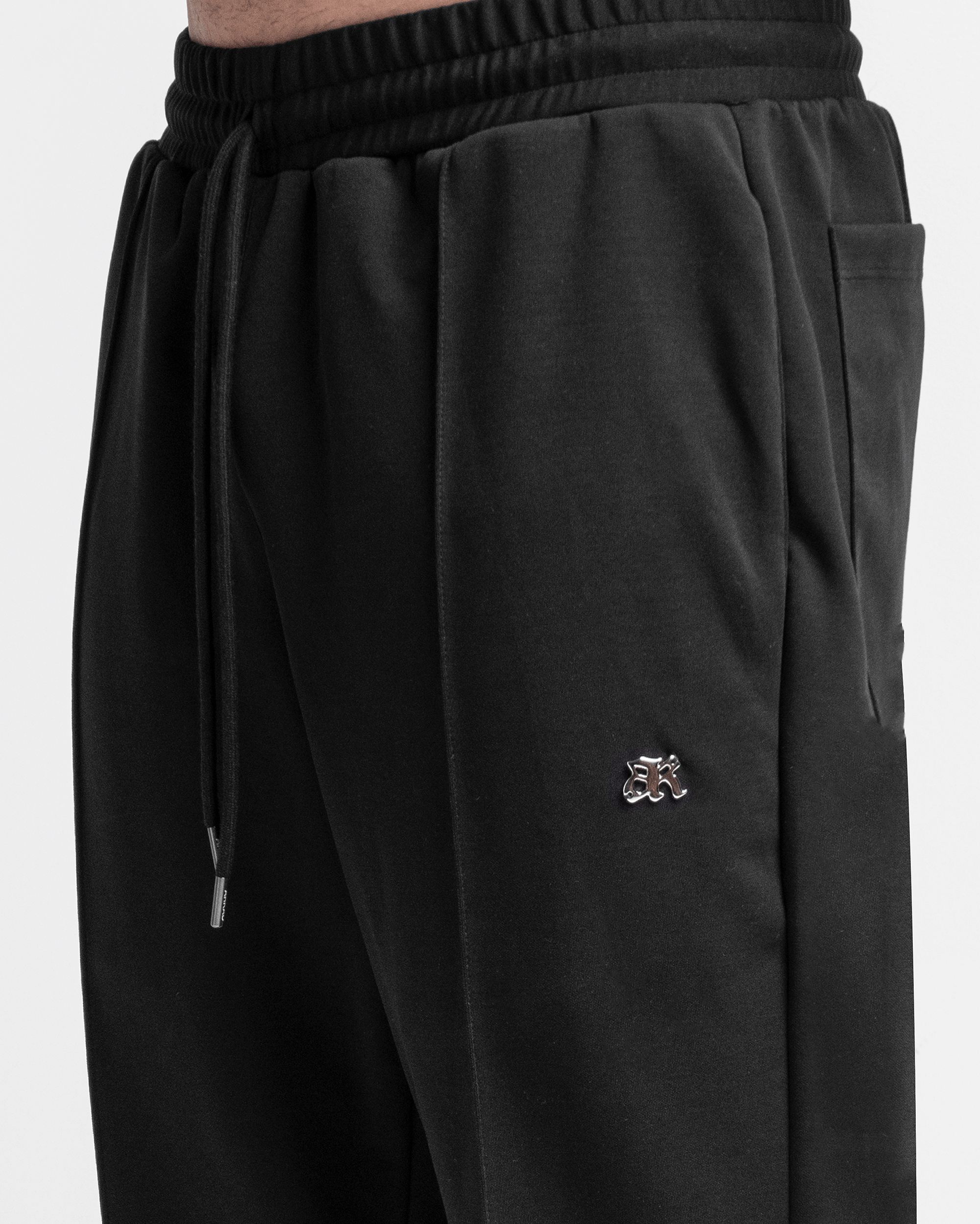 Pintuck Pant - Negro