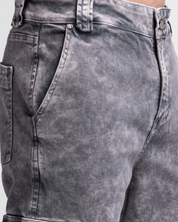 Jean Cargo Dirty Gris