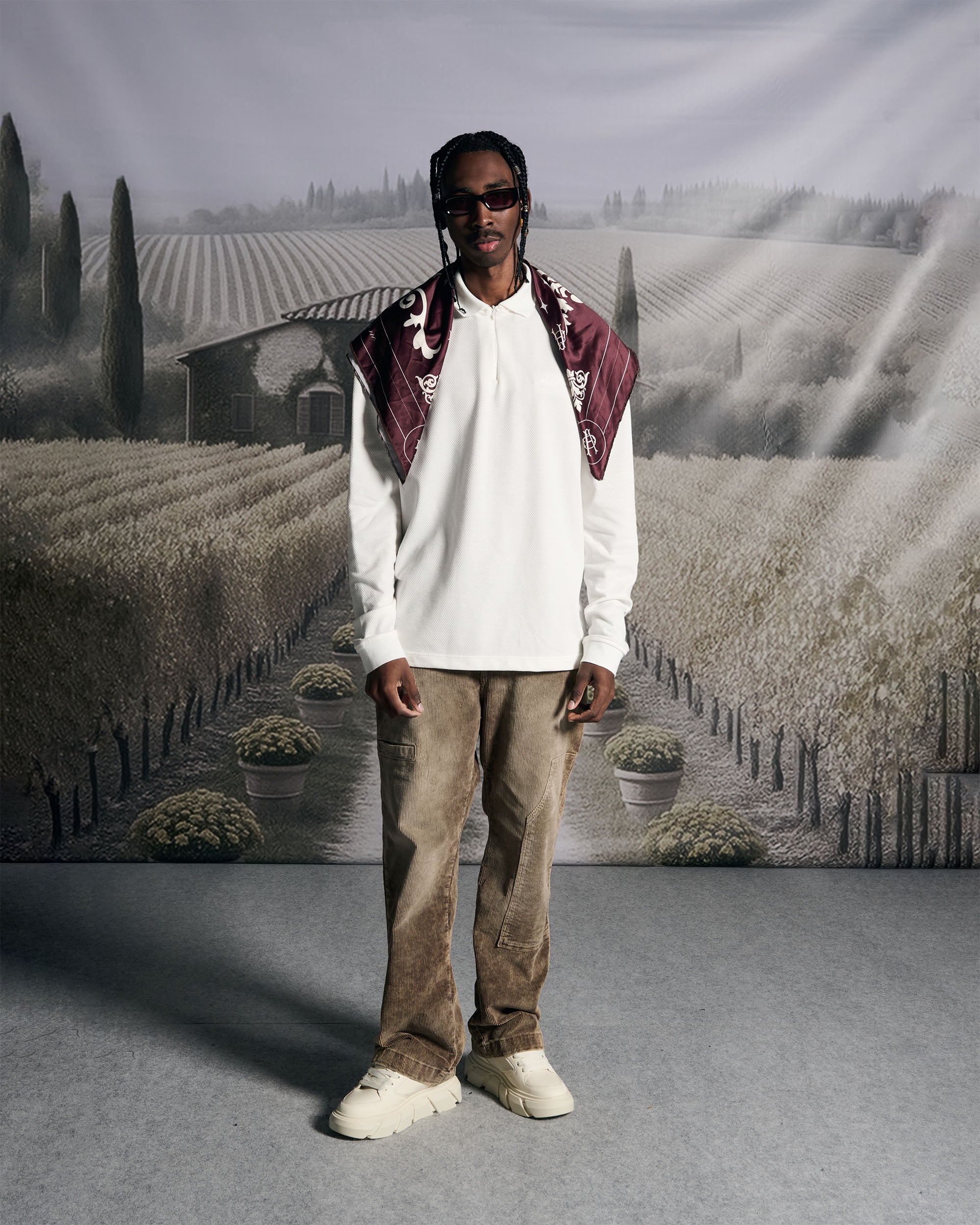 Pantalón Corduroy Acidwash Cafe