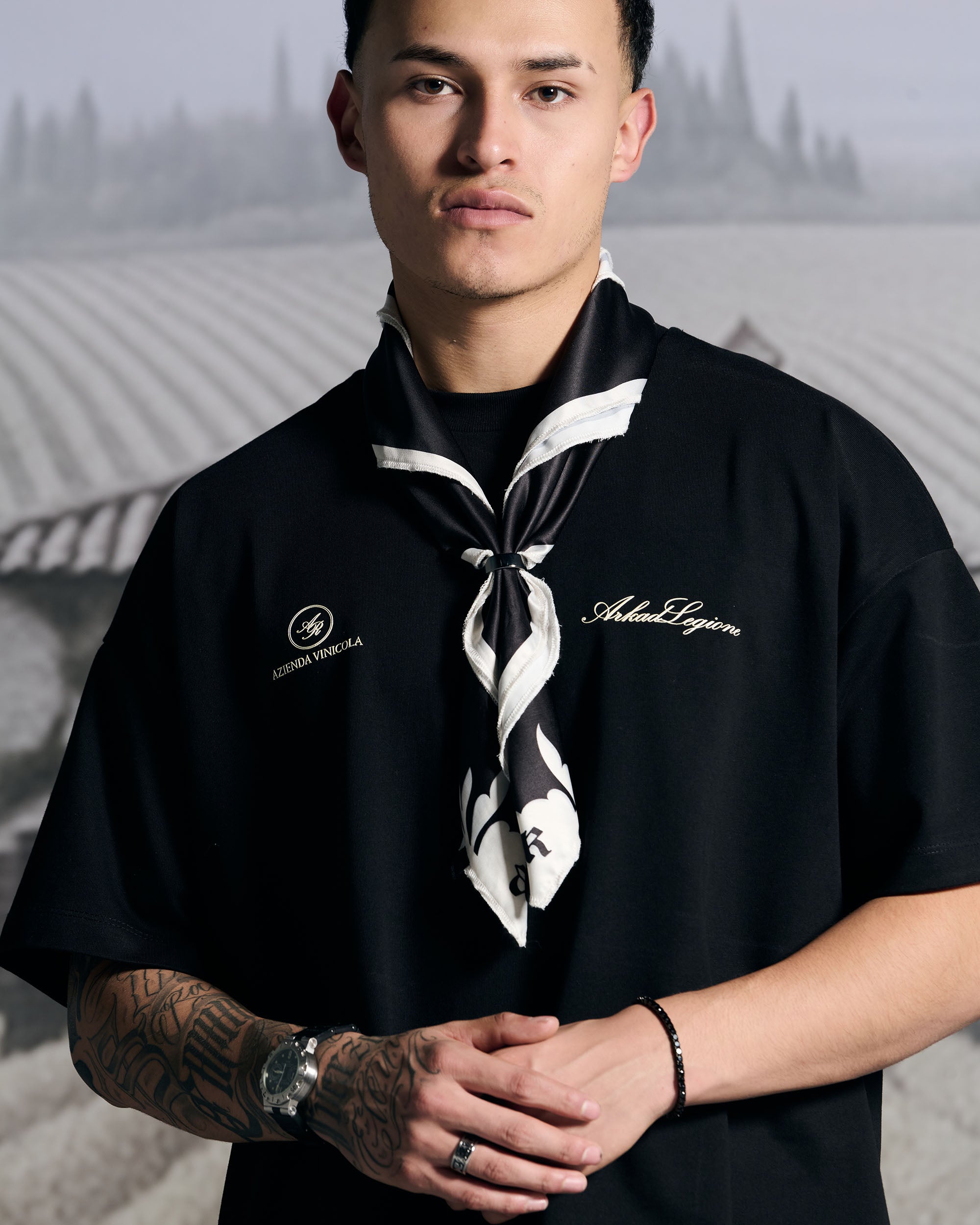 Bandana Arkad Legione Clásica Negra