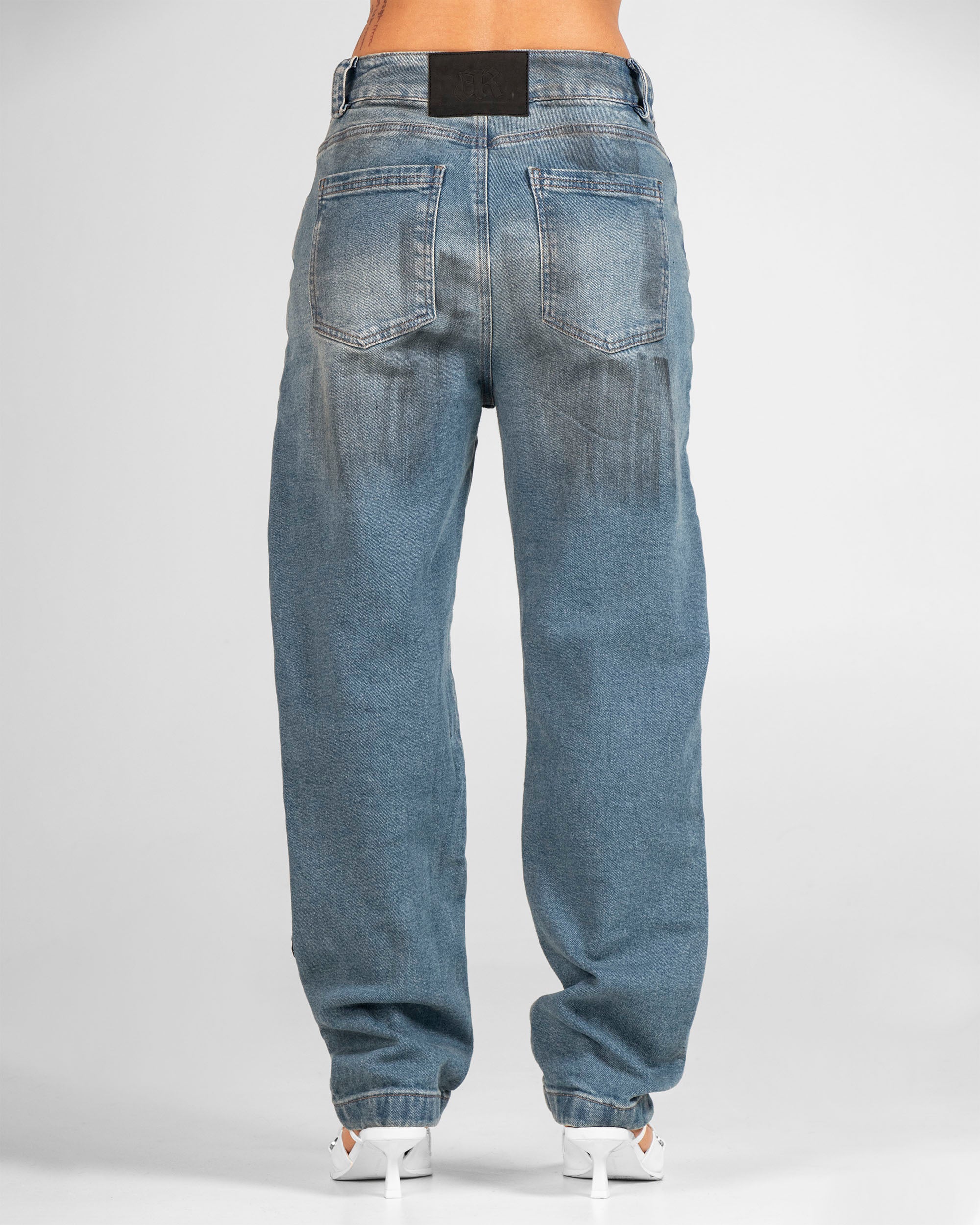 Jean Dirty Azul Mujer