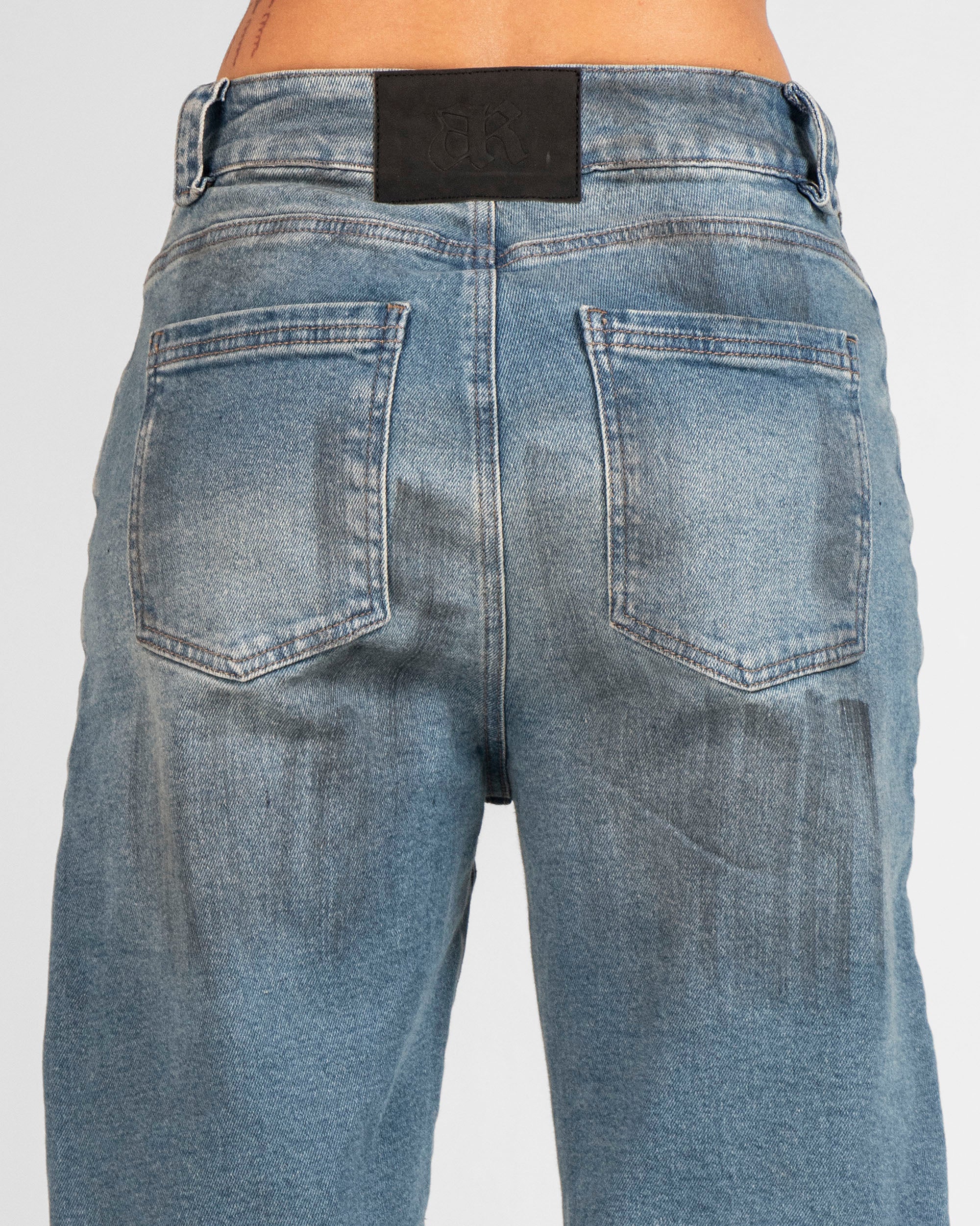 Jean Dirty Azul Mujer
