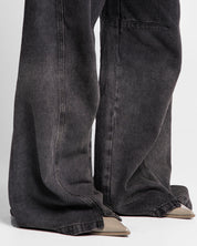 Denim Pant Degrade Negro Mujer