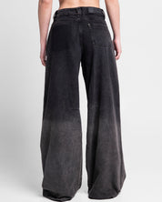 Denim Pant Degrade Negro Mujer