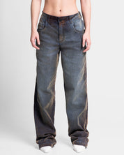 Velvet Jean Cafe Mujer