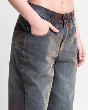 Velvet Jean Cafe Mujer