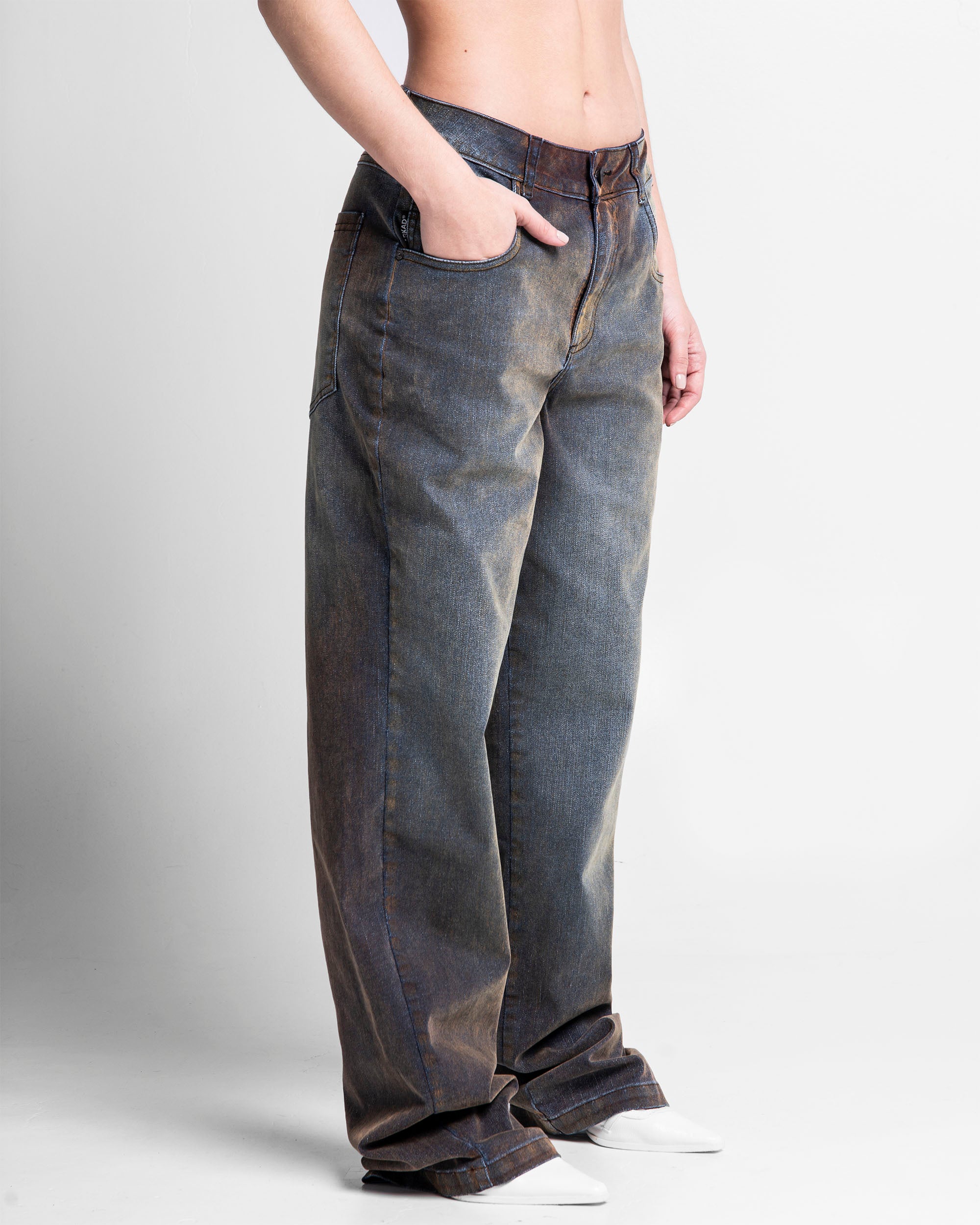 Velvet Jean Cafe Mujer