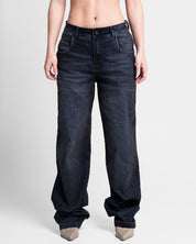 Velvet Jean Negro Mujer