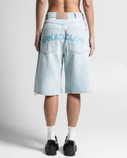 Printed Jort Dirty Oversize Mujer