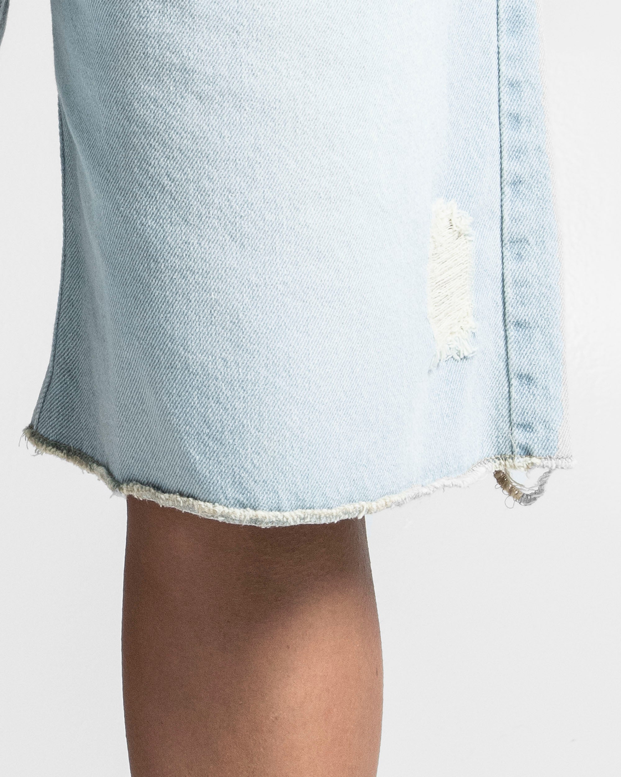 Printed Jort Dirty Oversize Mujer