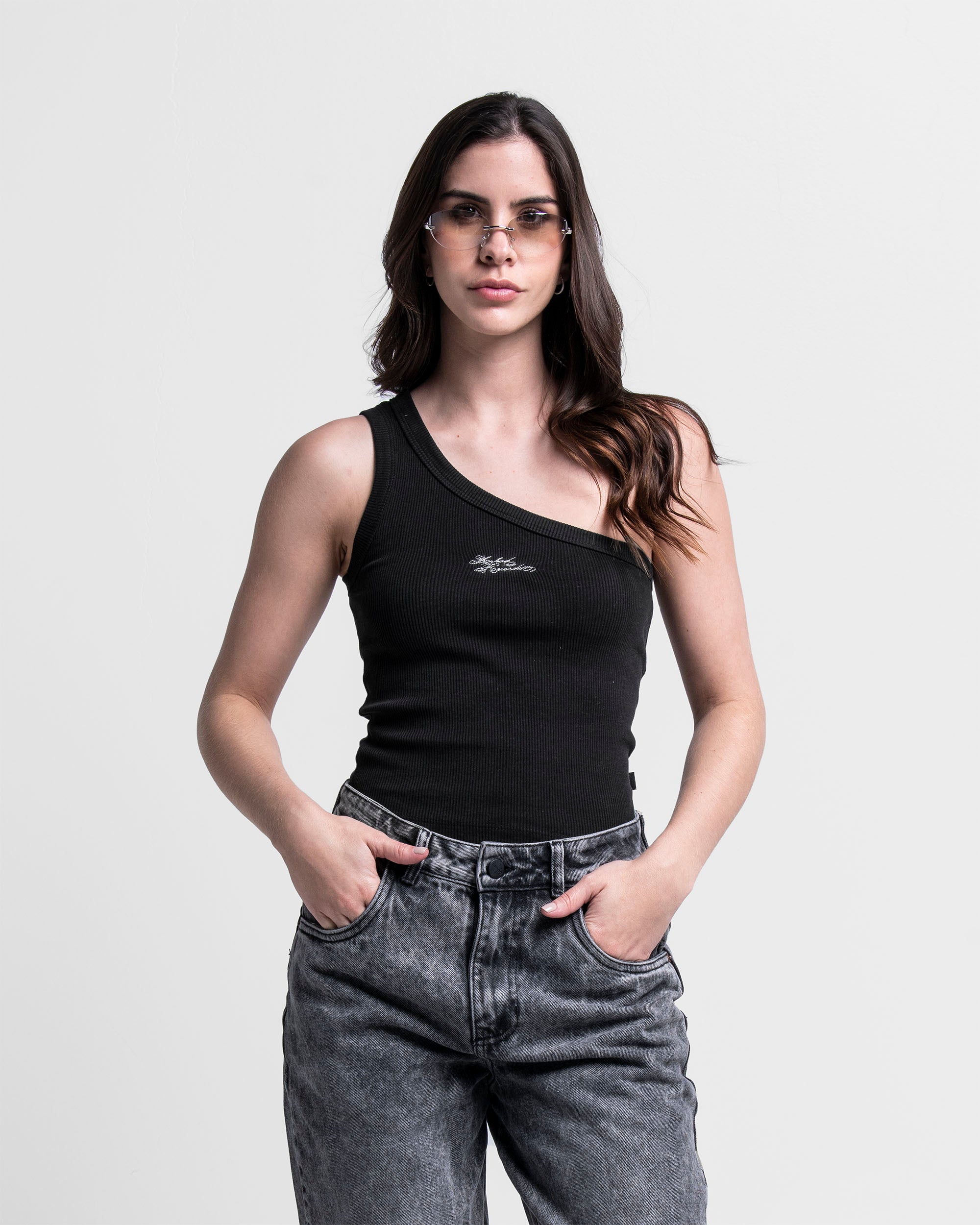 One Shoulder Tank Top