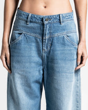Printed Jean Azul Mujer Arkad Clo