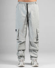 Pant Cargo Ripstop Gris Claro