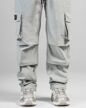 Pant Cargo Ripstop Gris Claro