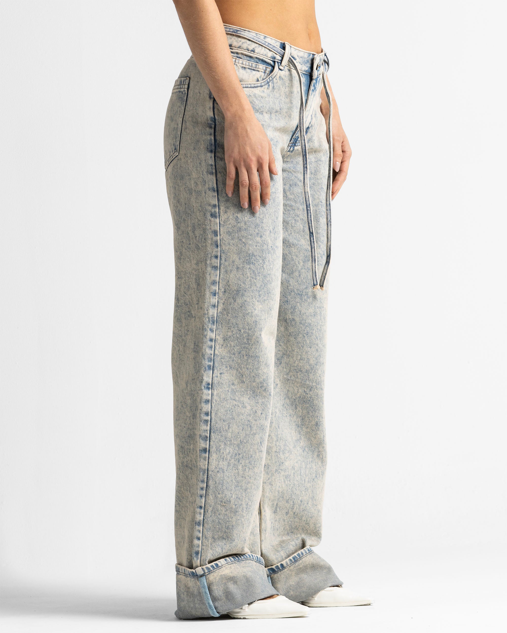 Dirty Jean Doblez Mujer