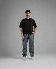 Pant Cargo Ripstop Gris Oscuro