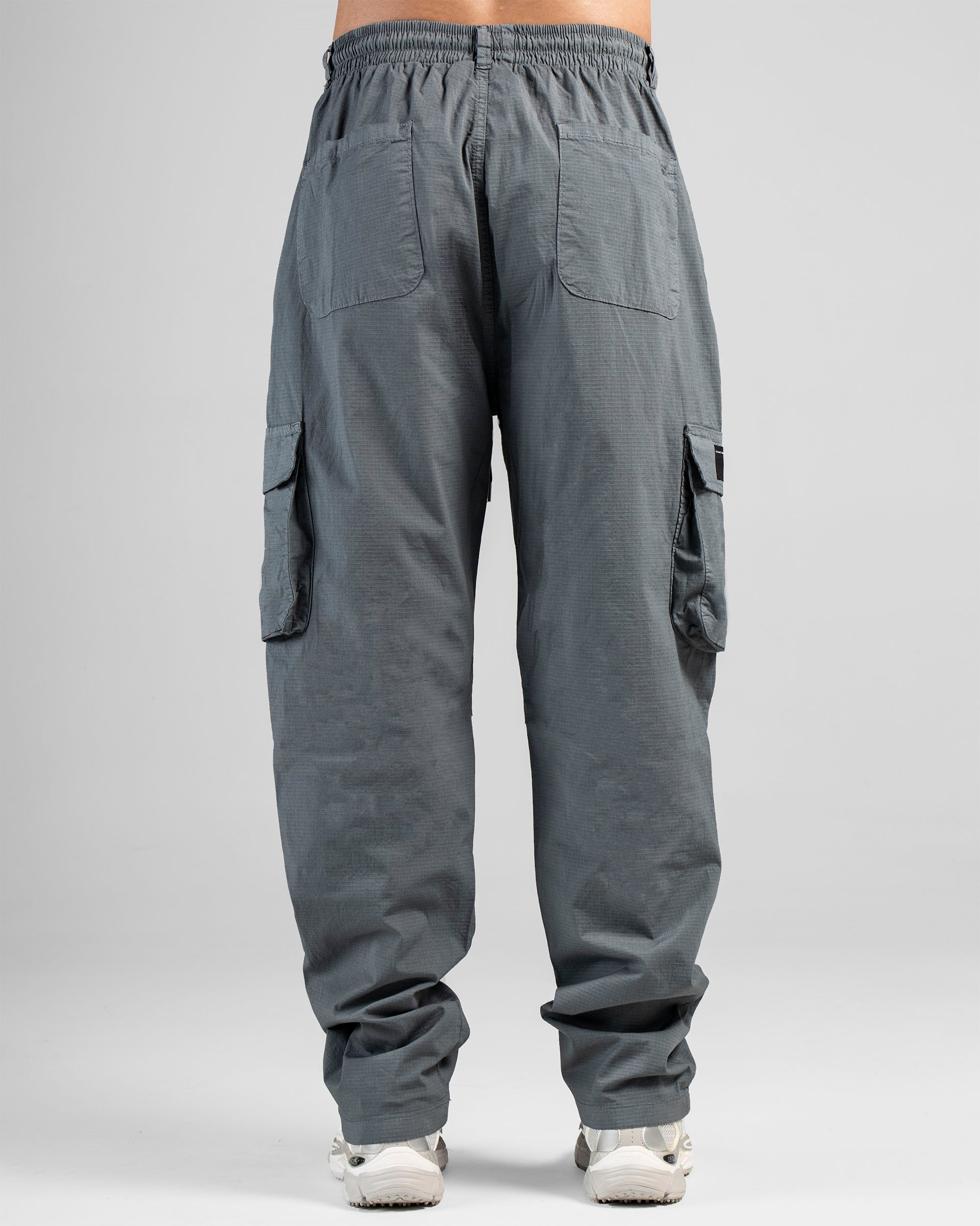 Pant Cargo Ripstop Gris Oscuro