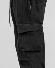 Pant Cargo Ripstop Negro