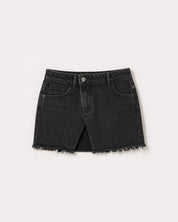 Falda En Denim Asimétrica