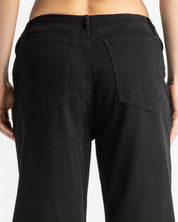 Printed Jean Negro Mujer