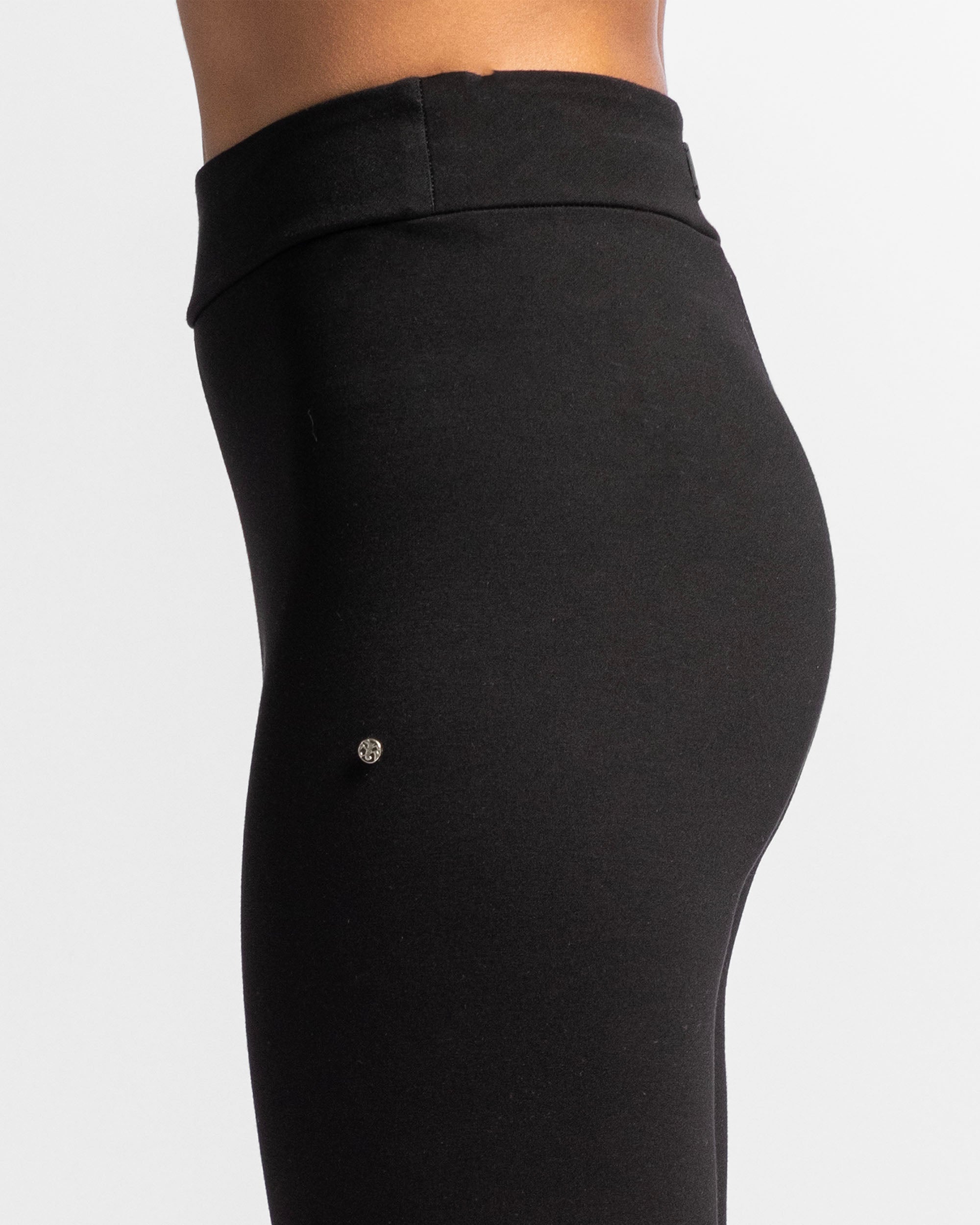 Legging Flare Con Zip