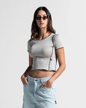 Baby Tee Cortes Taupe