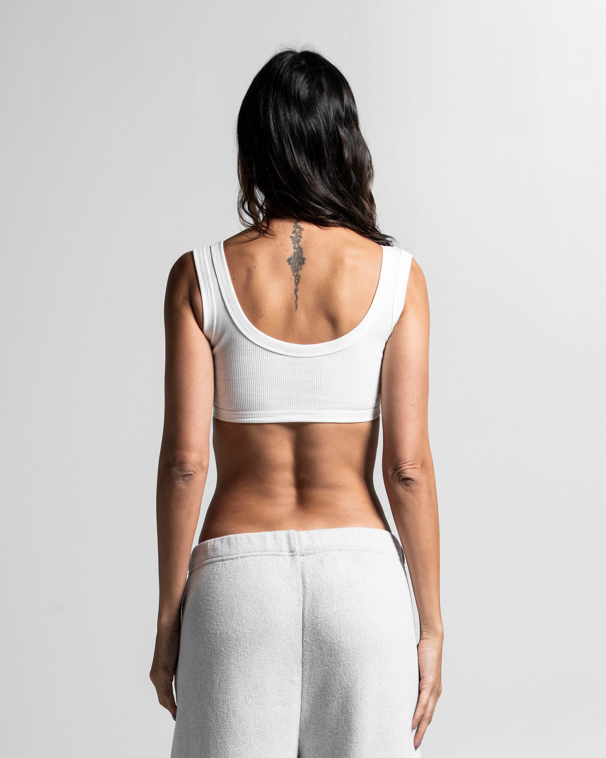 Ribbed Top Arkad Blanco