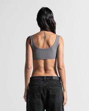 Ribbed Top Arkad Gris