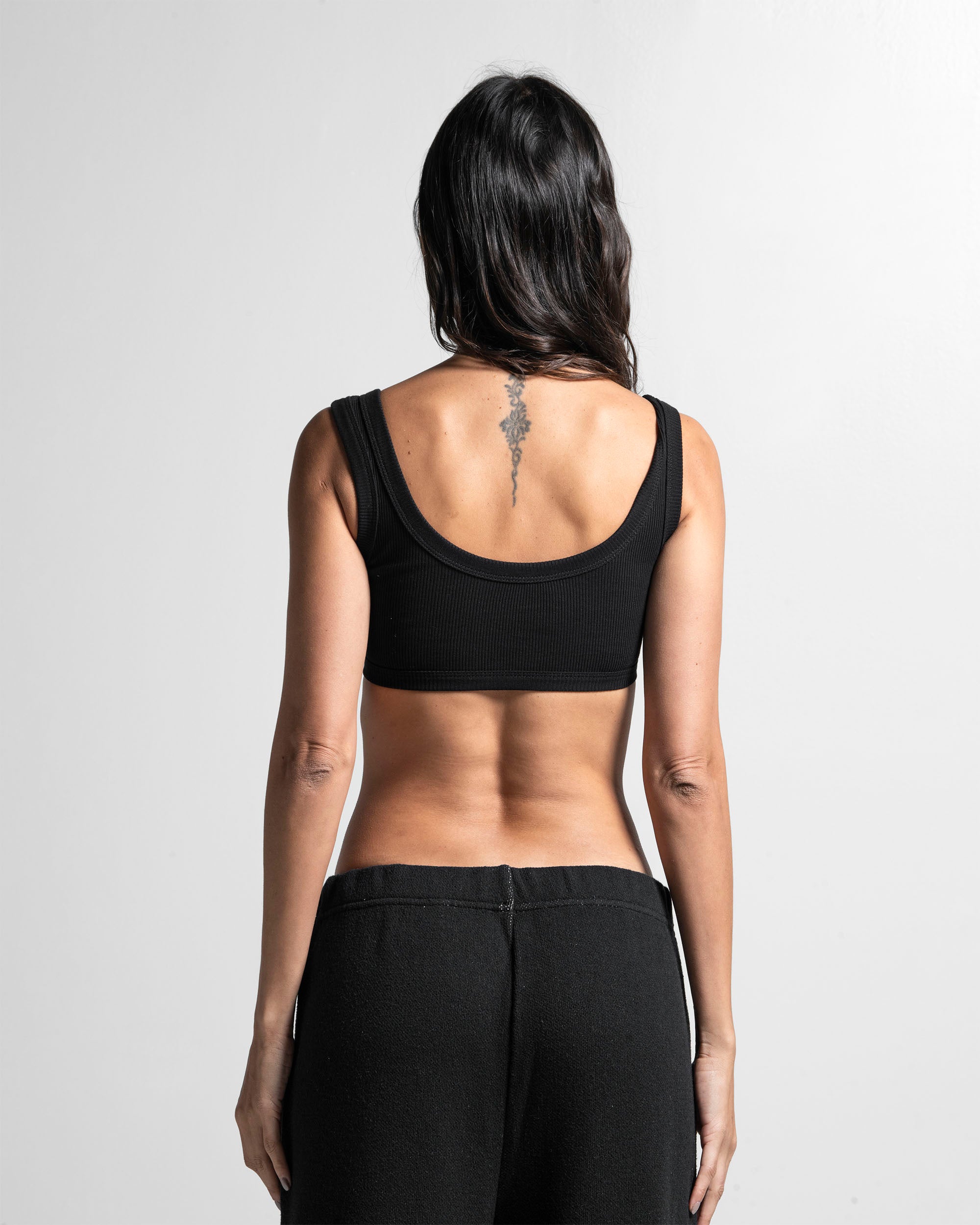 Ribbed Top Arkad Negro.