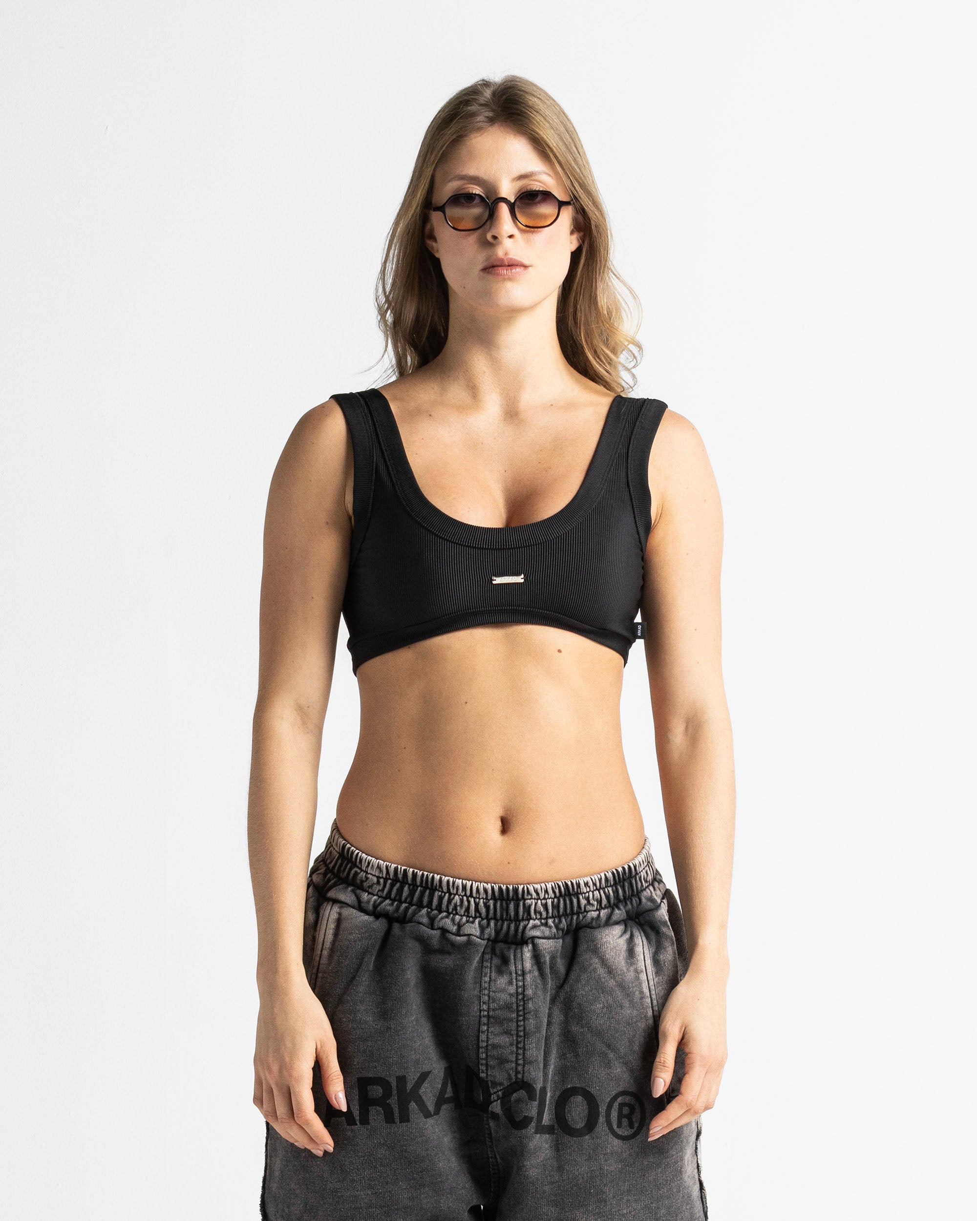 Ribbed Top Negro FF Arkad