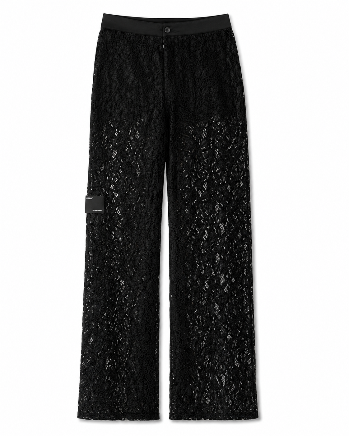 Lace Straight Pant Mujer