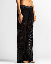 Lace Straight Pant Mujer