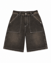 Jort Denim Negro Dirty Cafe