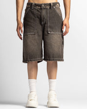 Jort Denim Negro Dirty Cafe